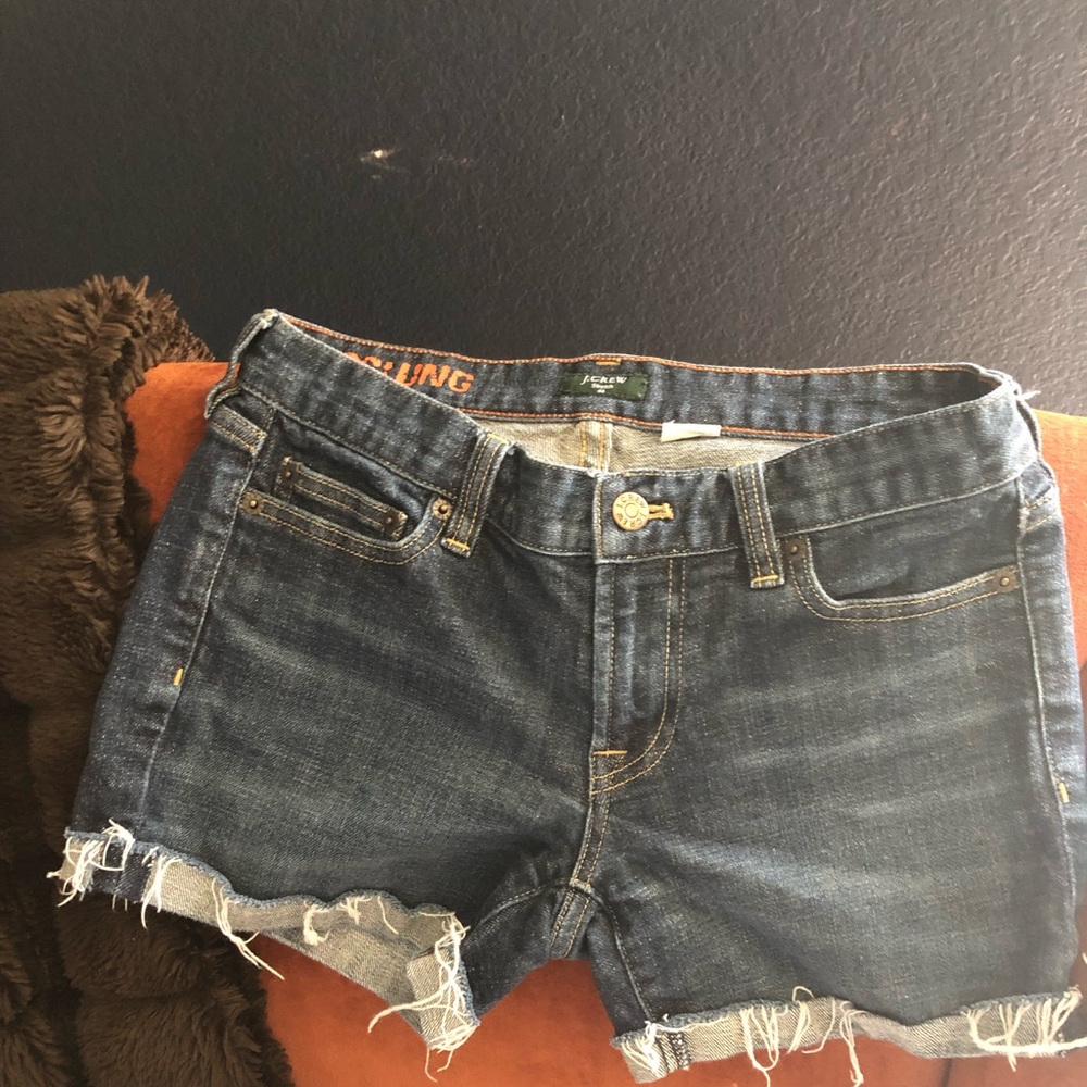 J crew factory Hipslung shorts